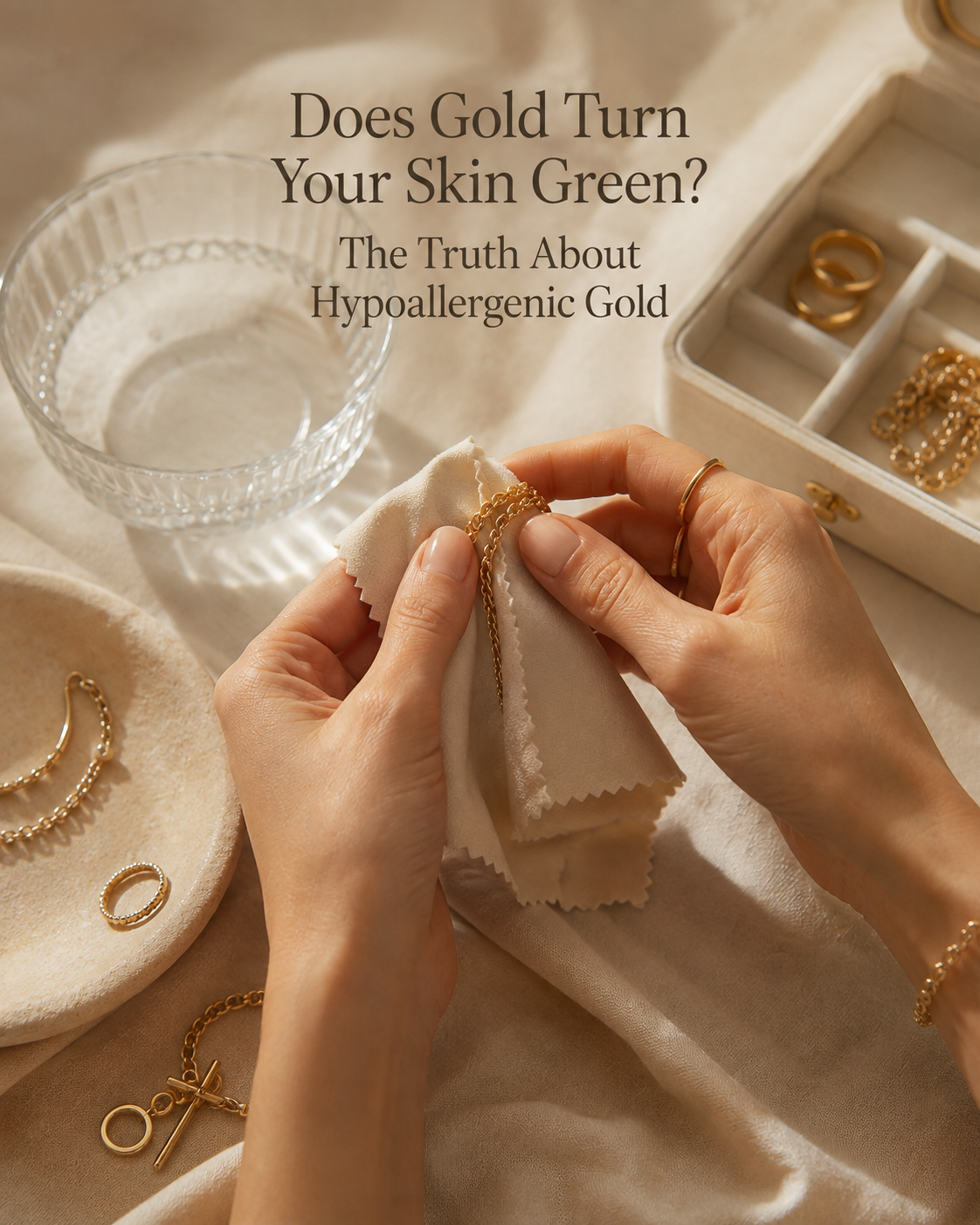 Does Gold Turn Your Skin Green? The Truth About Hypoallergenic Gold