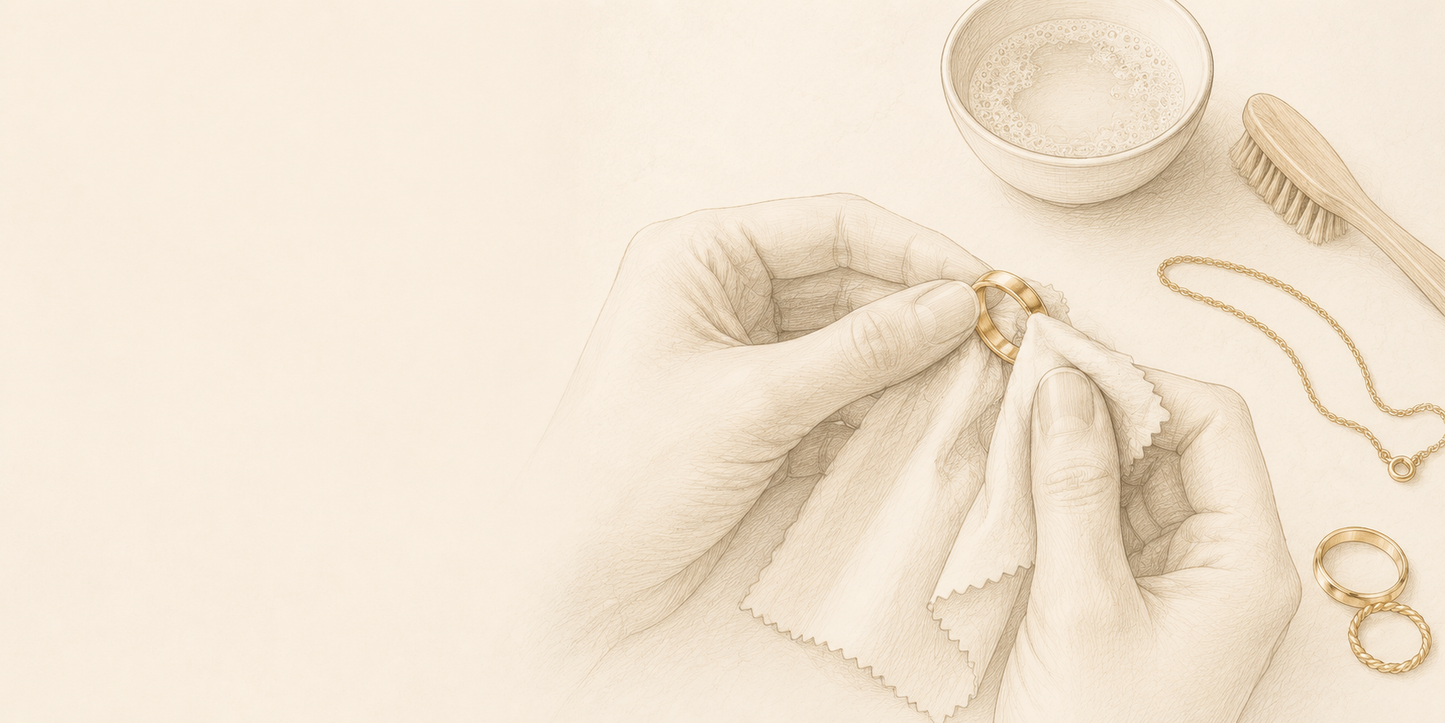 How to Care for Solid Gold Jewellery So It Lasts a Lifetime