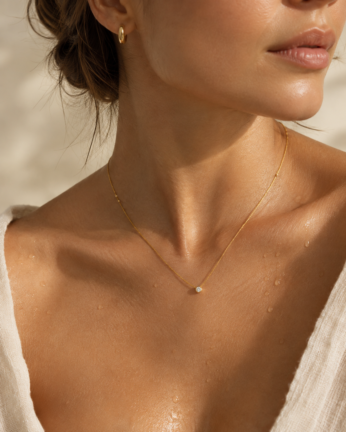 Can You Shower, Swim & Sleep in Solid Gold?