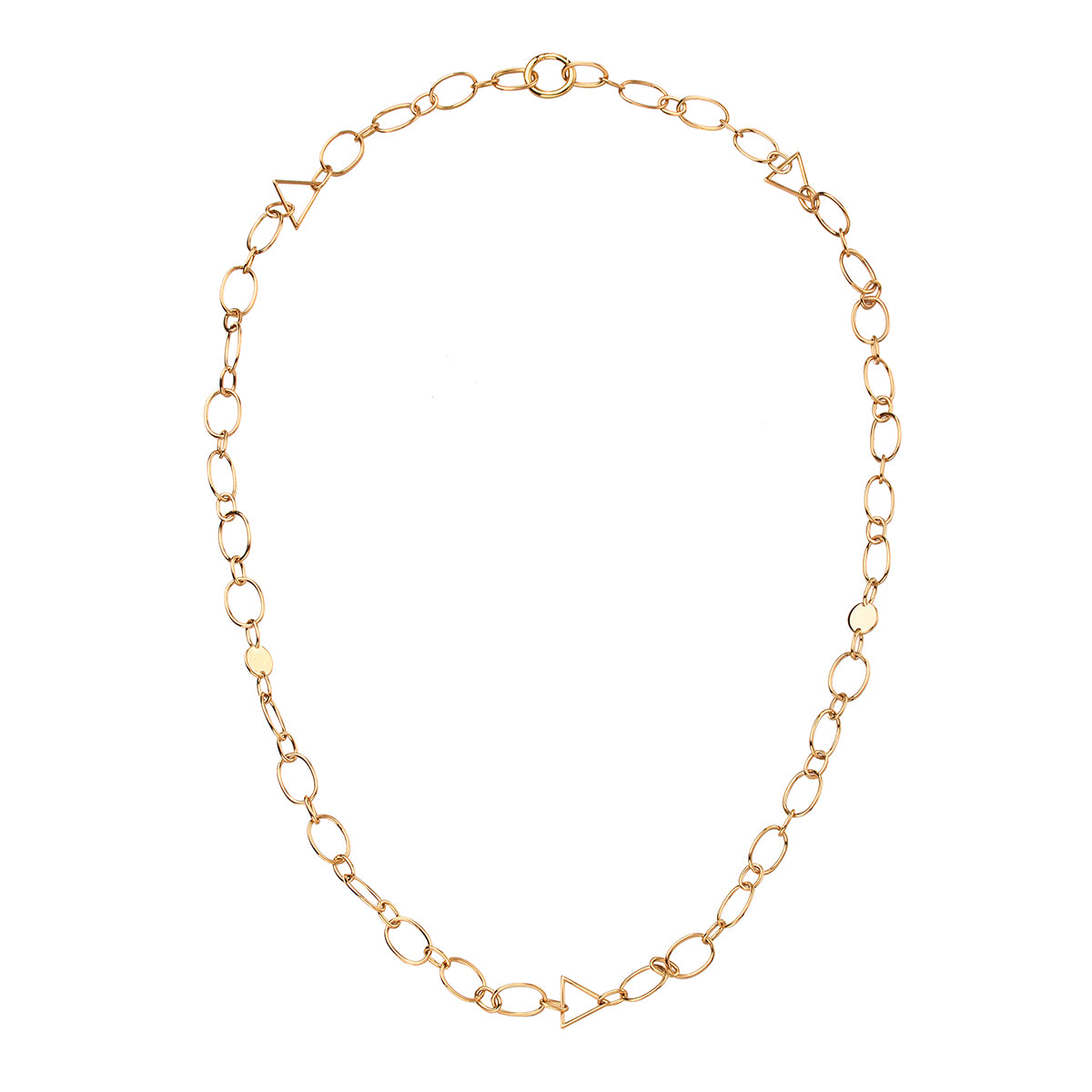 The Sovereign Necklace - solid 14k gold sculptural necklace by Larisa Beaumont